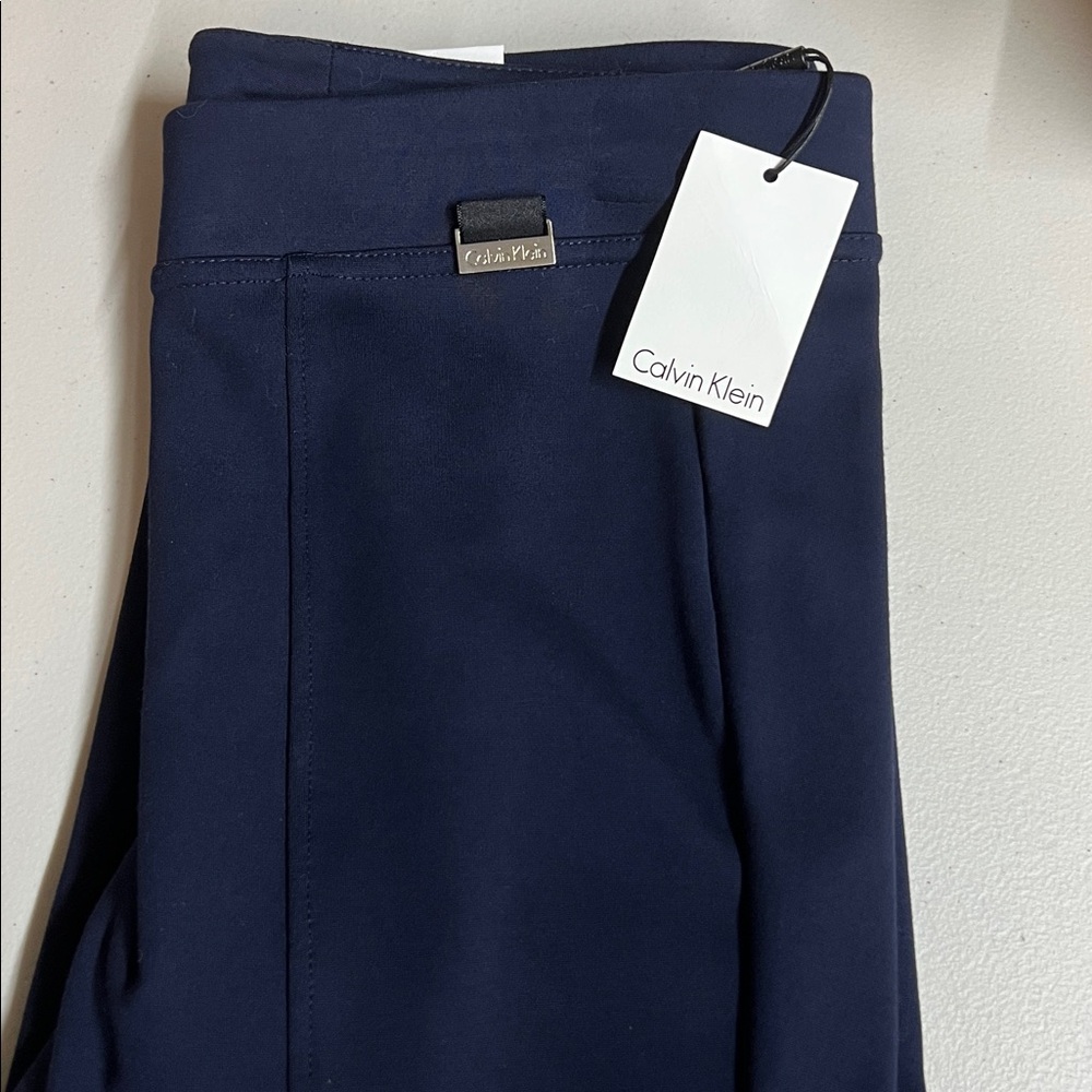 Calvin Klein Madison Dress Pants Small Fitted Slim Leg NWT